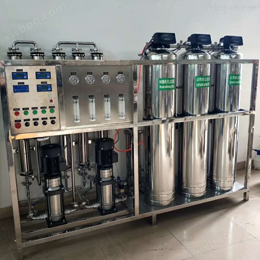 广州水处理设备厂家二级反渗透纯化水设备 反渗透净水设备