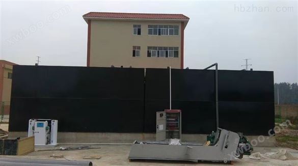 安徽省阜阳市疗养院污水处理成套设备能达标