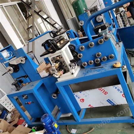 TC-A009铁财机械生产0.03厚波簧弹簧钢轧机扁丝机