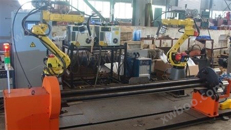 塔式起重机自动化焊接机器人工作站