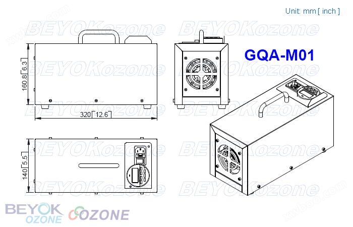 车间空气消毒机GQA-M01 图片